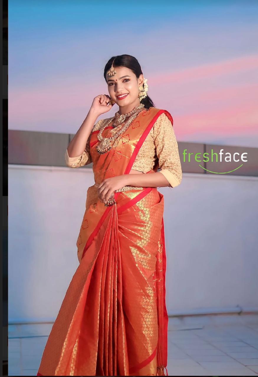 Traditional bridal look