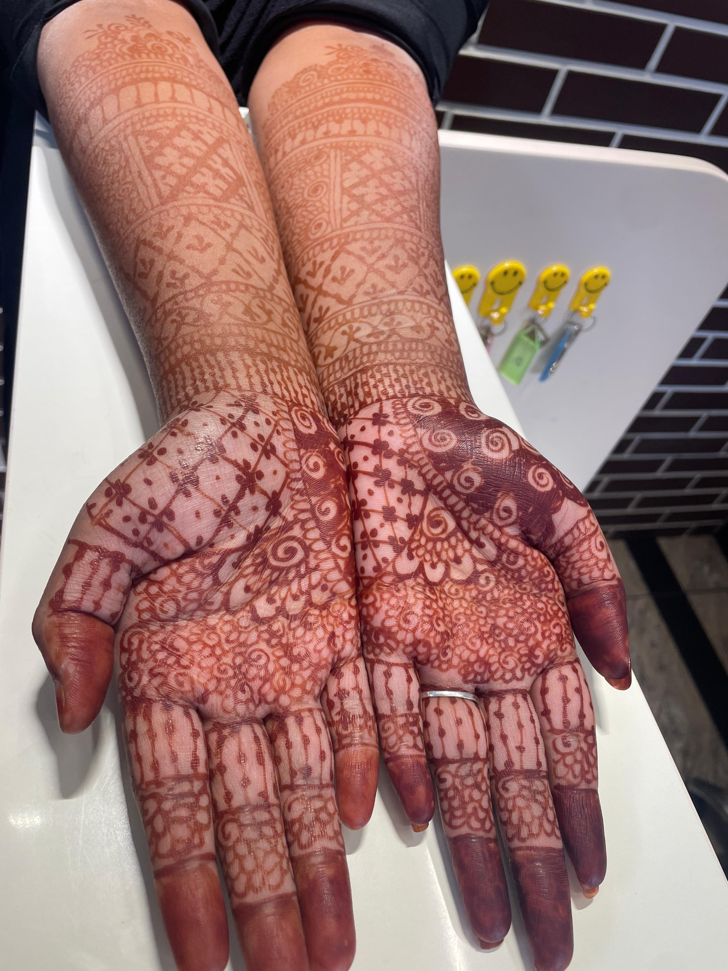 Bridal mehendi design